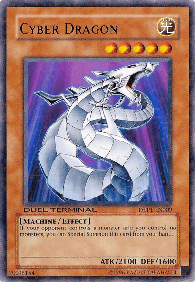 Cyber Dragon [DTP1-EN009] Rare - Doe's Cards