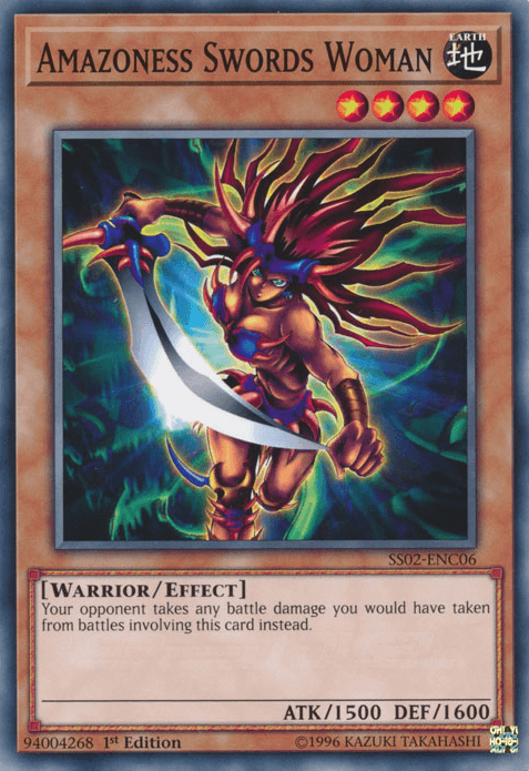 Amazoness Swords Woman [SS02-ENC06] Common - Doe's Cards