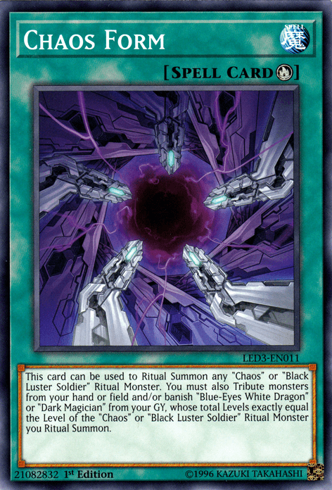 Chaos Form [LED3-EN011] Common - Doe's Cards