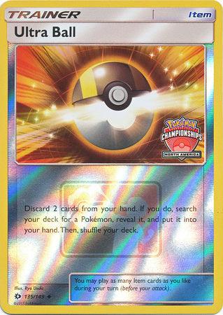 Ultra Ball (135/149) (NA Championship Promo) [Sun & Moon: Base Set] - Doe's Cards