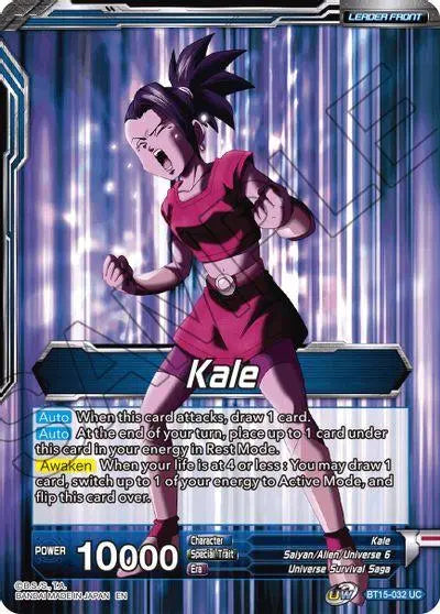 Kale // Kale, Demon of Universe 6 (BT15-032) [Saiyan Showdown] - Doe's Cards