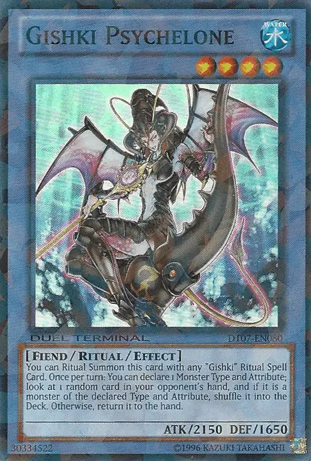 Gishki Psychelone [DT07-EN080] Super Rare - Doe's Cards