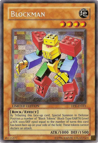 Blockman [DPK-ENSE1] Secret Rare - Doe's Cards