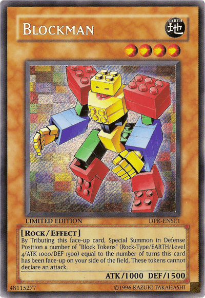 Blockman [DPK-ENSE1] Secret Rare - Doe's Cards