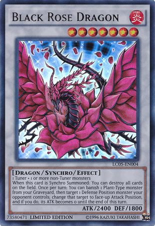 Black Rose Dragon (LC05-EN004) [LC05-EN004] Ultra Rare - Doe's Cards