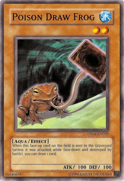 Poison Draw Frog [DR04-EN028] Common - Doe's Cards