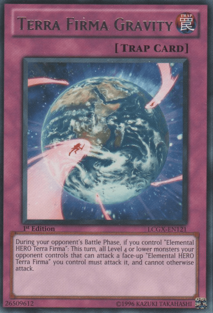 Terra Firma Gravity [LCGX-EN121] Rare - Doe's Cards