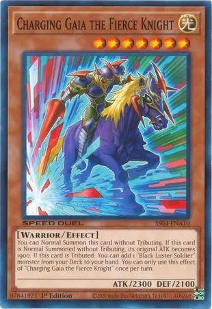 Charging Gaia the Fierce Knight [SS04-ENA10] Common - Doe's Cards