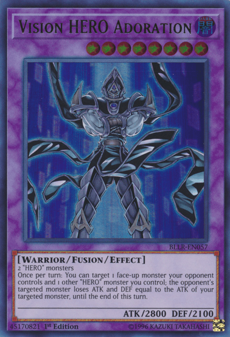 Vision Hero Adoration [BLLR-EN057] Ultra Rare - Doe's Cards