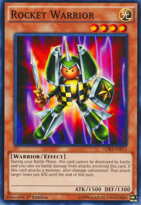 Rocket Warrior [LDK2-ENJ13] Common - Doe's Cards