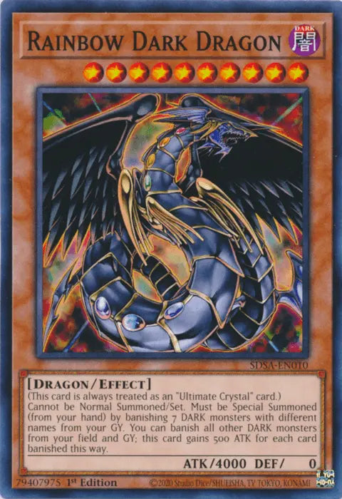 Rainbow Dark Dragon [SDSA-EN010] Common - Doe's Cards