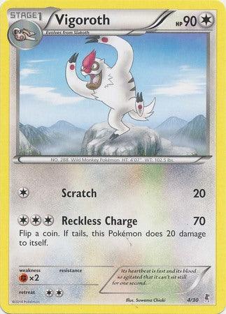 Vigoroth (4/30) [XY: Trainer Kit - Bisharp & Wigglytuff] - Doe's Cards