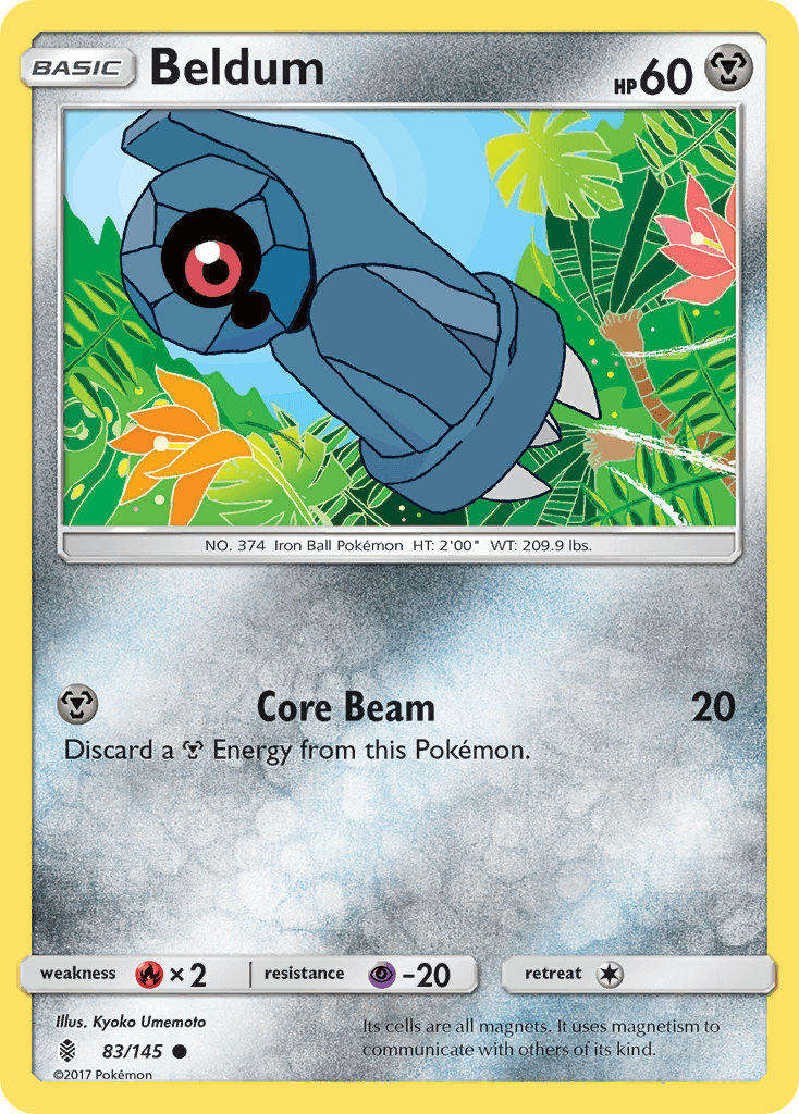 Beldum (83/145) [Sun & Moon: Guardians Rising] - Doe's Cards