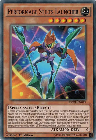Performage Stilts Launcher [CORE-EN019] Common - Doe's Cards