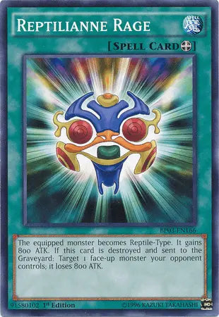 Reptilianne Rage [BP03-EN166] Common - Doe's Cards