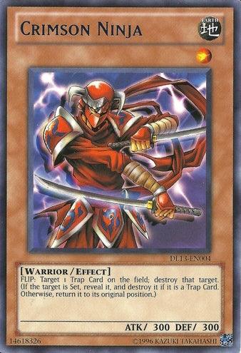 Crimson Ninja (Blue) [DL13-EN004] Rare - Doe's Cards