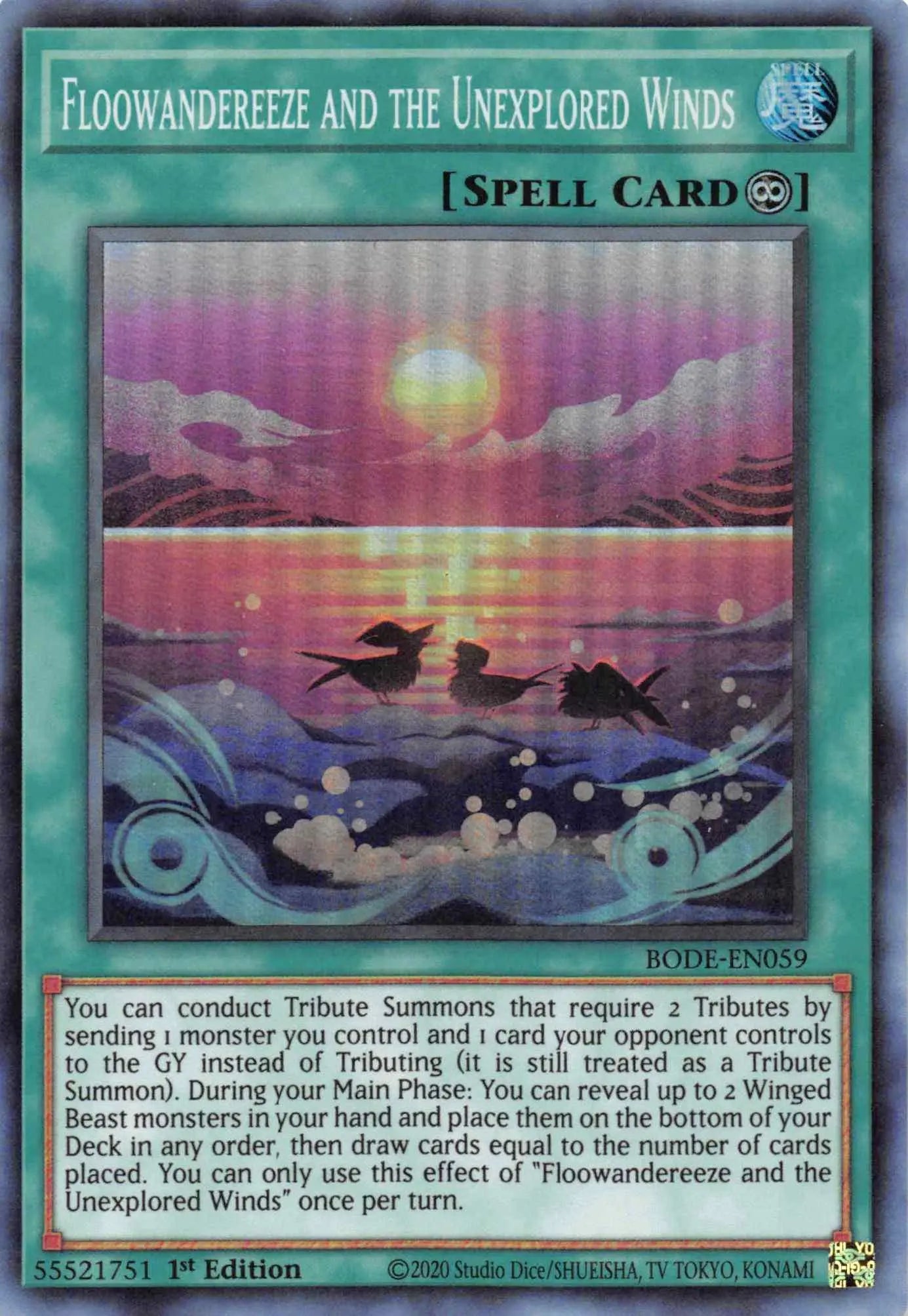 Floowandereeze and the Unexplored Wind [BODE-EN059] Super Rare - Doe's Cards