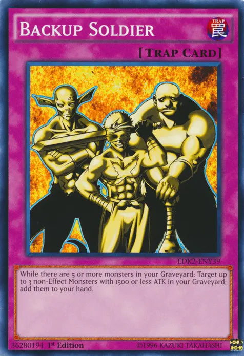 Backup Soldier [LDK2-ENY39] Common - Doe's Cards