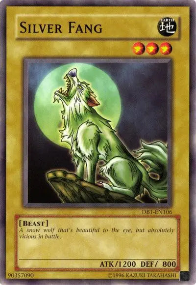 Silver Fang [DB1-EN106] Common - Doe's Cards