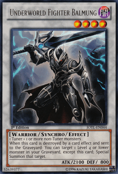 Underworld Fighter Balmung [JOTL-EN044] Rare - Doe's Cards