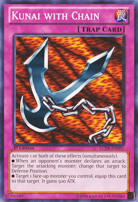 Kunai with Chain [LCJW-EN081] Common - Doe's Cards
