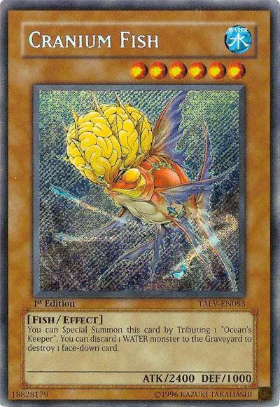 Cranium Fish [TAEV-EN083] Secret Rare - Doe's Cards