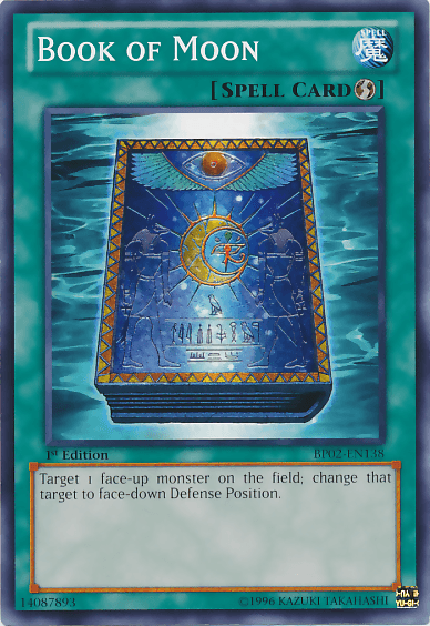 Book of Moon [BP02-EN138] Mosaic Rare - Doe's Cards