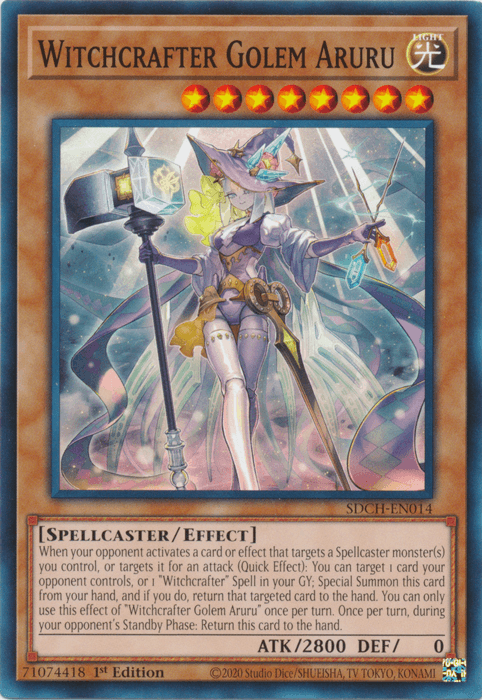 Witchcrafter Golem Aruru [SDCH-EN014] Common - Doe's Cards