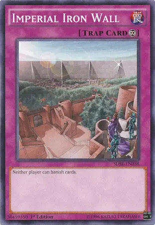 Imperial Iron Wall [SDSE-EN038] Common - Doe's Cards