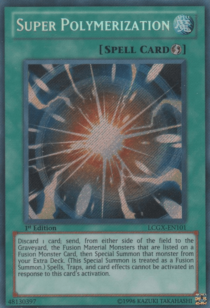 Super Polymerization [LCGX-EN101] Secret Rare - Doe's Cards