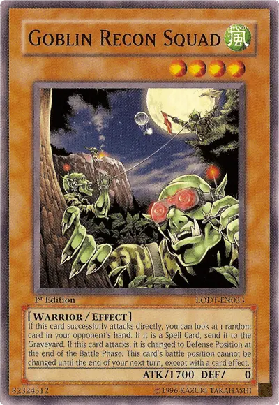 Goblin Recon Squad [LODT-EN033] Common - Doe's Cards