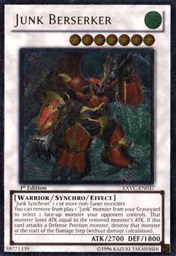 Junk Berserker [EXVC-EN037] Ghost Rare - Doe's Cards