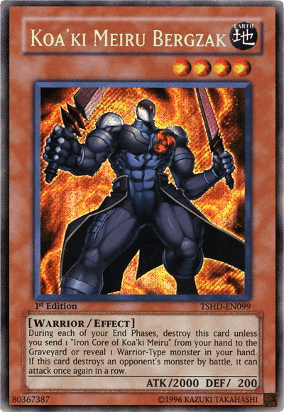 Koa'ki Meiru Bergzak [TSHD-EN099] Secret Rare - Doe's Cards