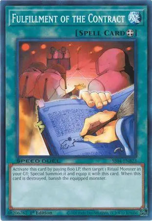 Fulfillment of the Contract [SS04-ENB23] Common - Doe's Cards