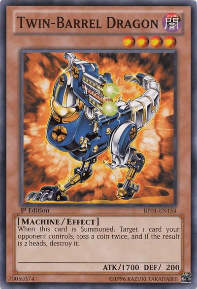 Twin-Barrel Dragon [BP01-EN154] Common - Doe's Cards