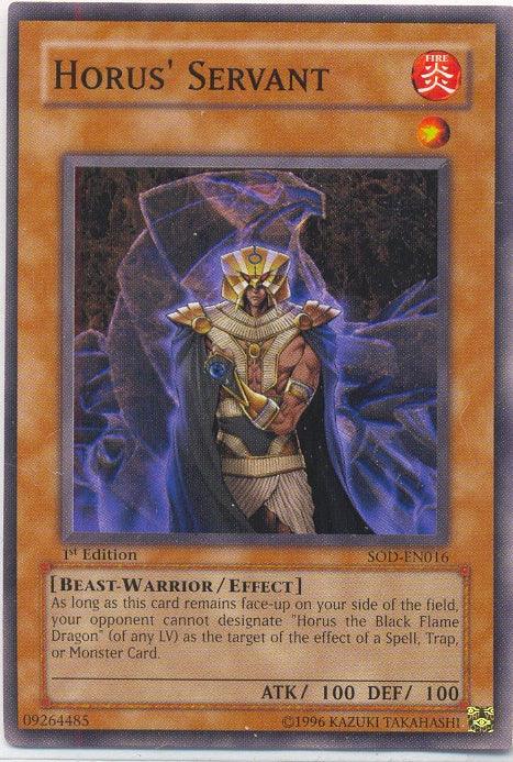 Horus' Servant [SOD-EN016] Common - Doe's Cards