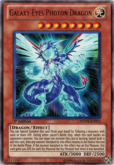 Galaxy-Eyes Photon Dragon [PHSW-EN011] Ultra Rare - Doe's Cards