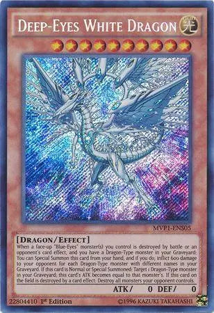 Deep-Eyes White Dragon [MVP1-ENS05] Secret Rare - Doe's Cards