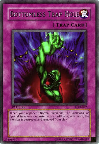 Bottomless Trap Hole [LOD-092] Rare - Doe's Cards