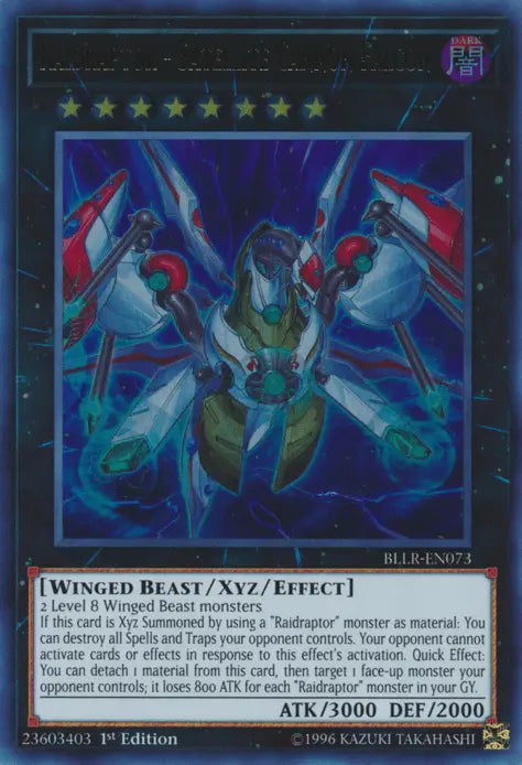 Raidraptor - Satellite Cannon Falcon [BLLR-EN073] Ultra Rare - Doe's Cards
