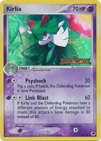 Kirlia (32/101) (Stamped) [EX: Dragon Frontiers] - Doe's Cards