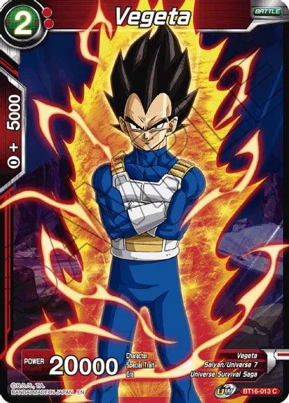 Vegeta (BT16-013) (BT16-013) [Realm of the Gods] - Doe's Cards