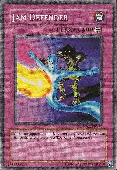 Jam Defender [RP02-EN036] Super Rare - Doe's Cards