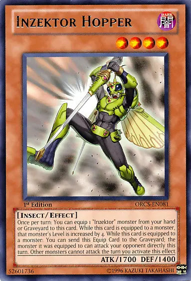 Inzektor Hopper [ORCS-EN081] Rare - Doe's Cards