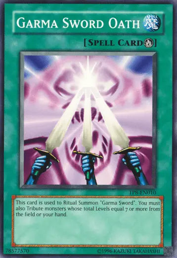 Garma Sword Oath [TP8-EN010] Common - Doe's Cards