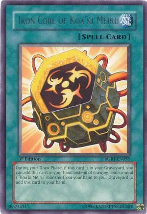 Iron Core of Koa'ki Meiru [RGBT-EN055] Rare - Doe's Cards