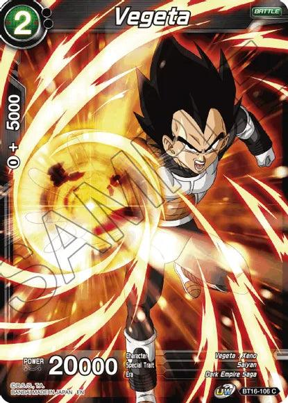 Vegeta (BT16-106) (BT16-106) [Realm of the Gods] - Doe's Cards