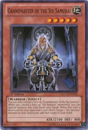Grandmaster of the Six Samurai [LCGX-EN226] Common - Doe's Cards