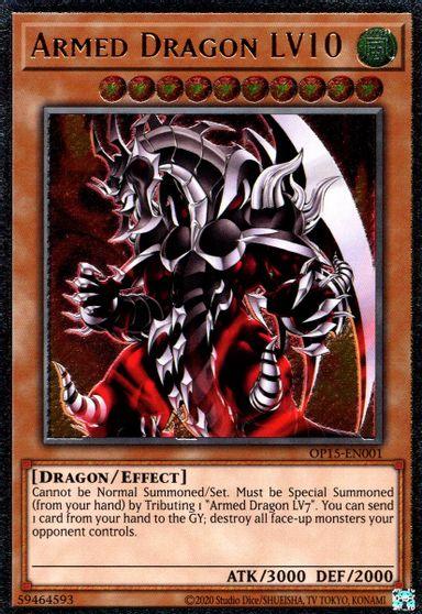 Armed Dragon LV10 [OP15-EN001] Ultimate Rare - Doe's Cards