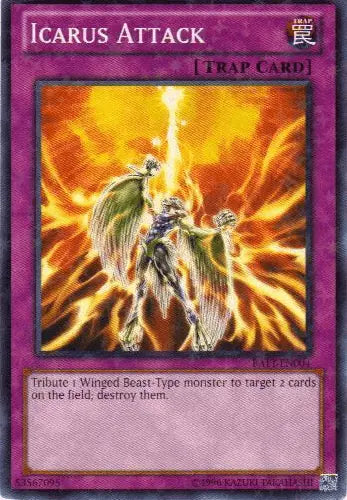 Icarus Attack [BATT-EN004] Starfoil Rare - Doe's Cards